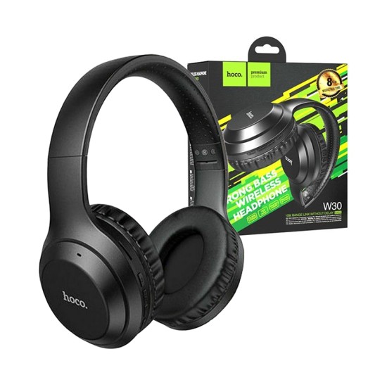 Auriculares Inalámbricos Hoco W30 Fun Move Bluetooth V5.1 Negro